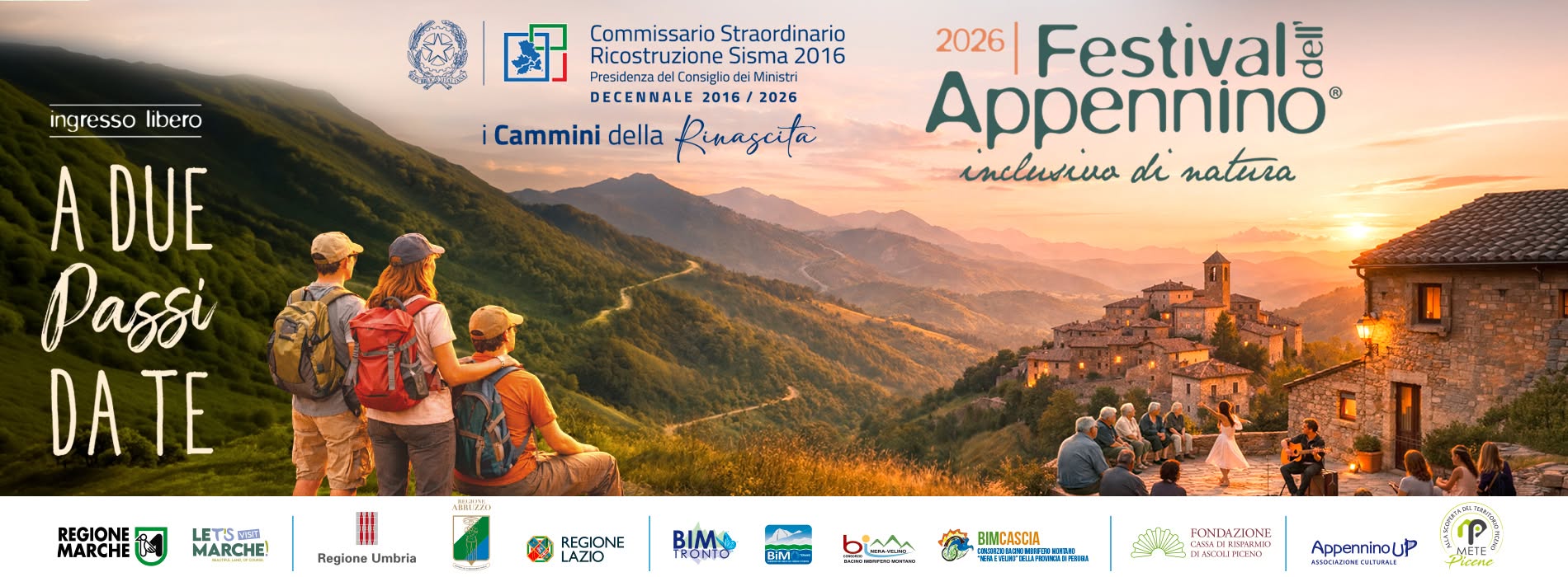 Festival dell'Appennino 2026 - A due passi da te